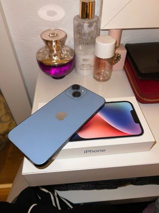 iPhone 14 Azul (128GB) - ¡Impecable y muy cuidado!