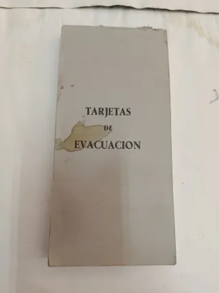 Tarjetas de Evacuación Sanidad Militar Sahara