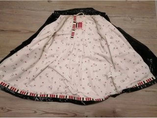 Impermeabile Isola Marras nero lucido