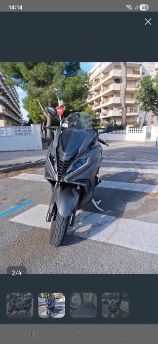 MITT 125 Gmax Gris - Moto Scooter