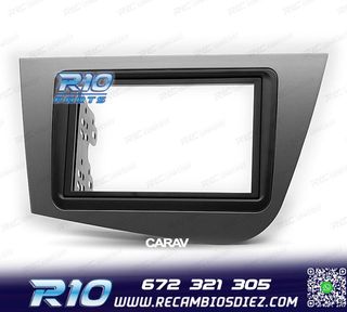 MARCO RADIO 2 DIN GRIS PARA SEAT LEON 05-12