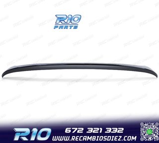 ALERON SPOILER VOLKSWAGEN VW GOLF 6 LOOK GTI NEGRO BRILLO