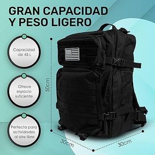 Mochila Militar Táctica 45L Resistente