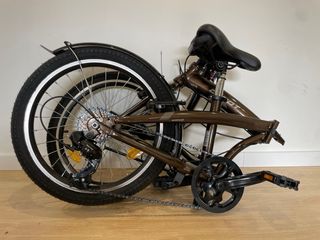 Bicicleta Plegable CLOOT Marrón