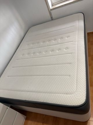 Cama Canapé + Colchón 135x190