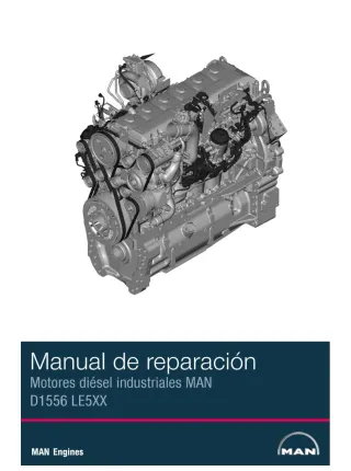 Manual Reparación Motor MAN D1556LE5xx