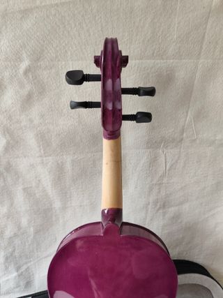 Violín 4/4 con estuche rígido y arco – Violeta