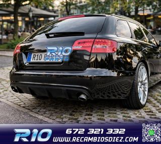 DIFUSOR AUDI A6 C6 4F S6 08-11 LOOK RS6