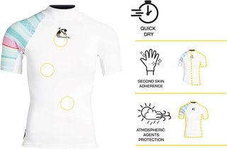 Camiseta Cressi Shield Lady Protección Solar