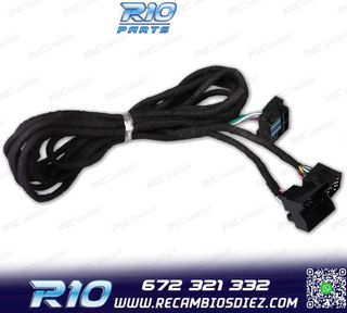 CABLE DE 6 METROS ISO COCHES BMW CON CONEXIÓN EN EL MALETER