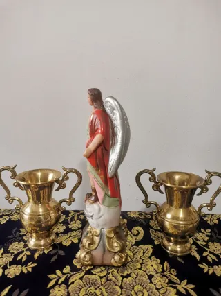 Arcángel San Rafael 25cm Figura Religiosa