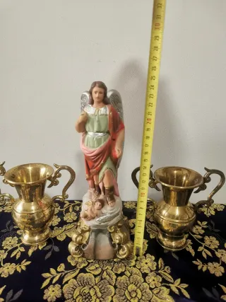 Arcángel San Rafael 25cm Figura Religiosa