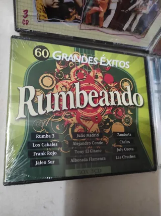 SELLADOS , Lote 4 ALBUMS rumbas , descatalogado.