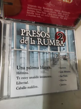 SELLADOS , Lote 4 ALBUMS rumbas , descatalogado.