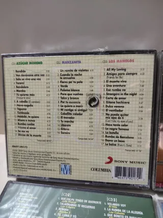 SELLADOS , Lote 4 ALBUMS rumbas , descatalogado.