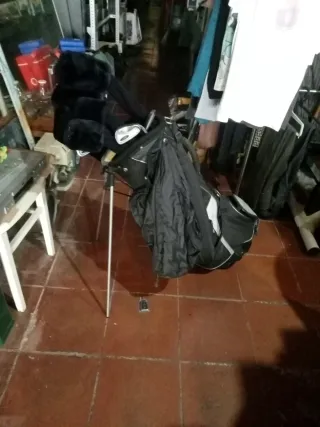 Bolsa de golf con 9 palos