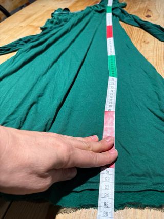 Vestito MAX&Co. verde smeraldo in seta e viscosa