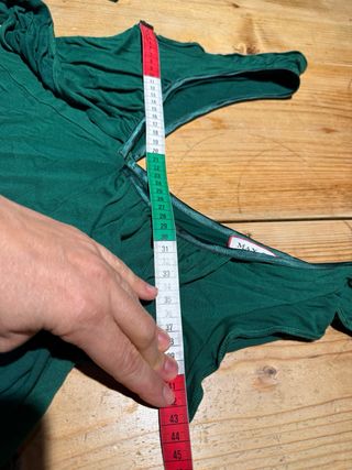 Vestito MAX&Co. verde smeraldo in seta e viscosa