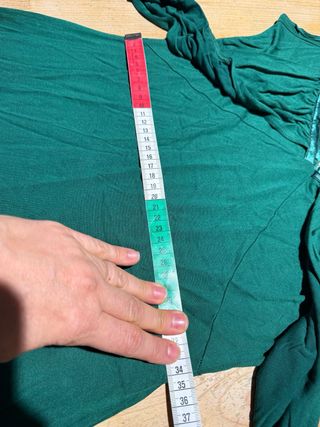 Vestito MAX&Co. verde smeraldo in seta e viscosa