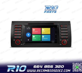 RADIO GPS ANDROID 12 QUAD CORE BMW X5 E53 99-06