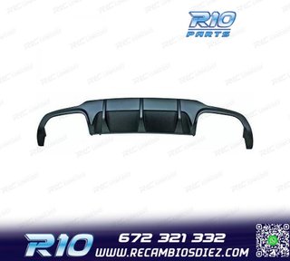 DIFUSOR MERCEDES CLASE C W204 11-14 LOOK C63 AMG