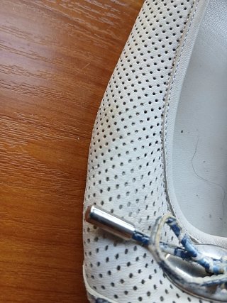 Zapatos planos Calzados Larra piel calados