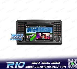 RADIO GPS ANDROID 12 MERCEDES ML W164 GL X164 05-12