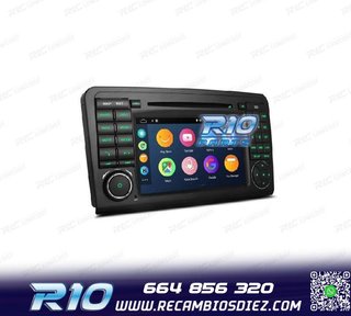 RADIO GPS ANDROID 12 MERCEDES ML W164 GL X164 05-12