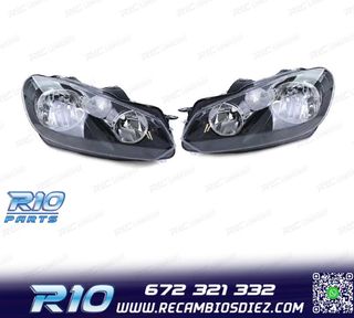 FAROS PARA VOLKSWAGEN VW GOLF VI 08-12