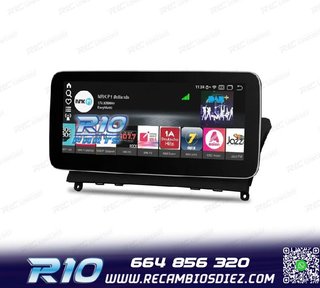 RADIO GPS ANDROID 13 MERCEDES W204 07-10 NTG 4.0