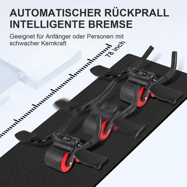 Rueda Abdominales con Rebote Automático