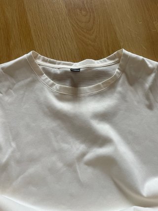 Camiseta Shein Hombre Talla XL crema