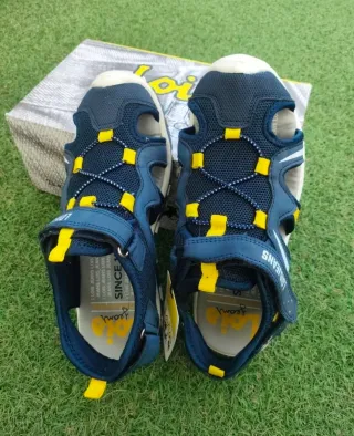 Sandalias niño Lois Jeans azul talla 37