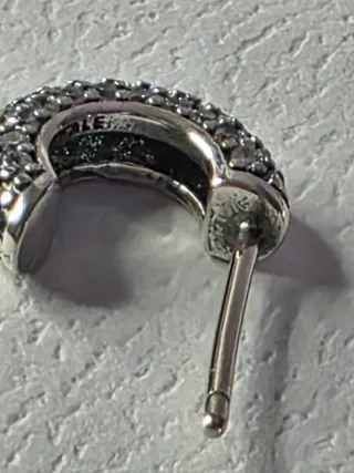 Aritos Pandora Plata Pave