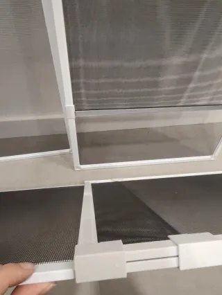 3 mosquiteras para ventana extensibles aluminio bl