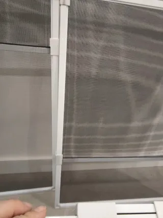 3 mosquiteras para ventana extensibles aluminio bl