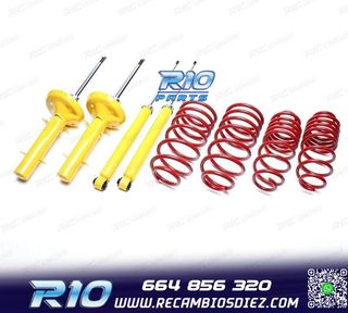 KIT SUSPENSIÓN DEPORTIVA PARA SEAT