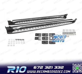ESTRIBERAS ESTRIBOS KIA SPORTAGE 15-21 CROMO