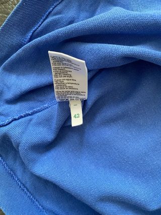 Polo Lacoste Azul Talla L