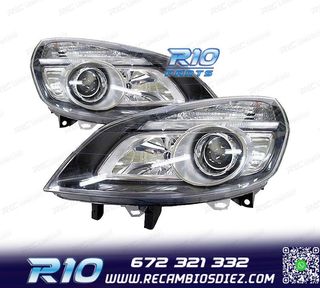 FAROS RENAULT SCENIC II 05-08 XENON FONDO NEGRO
