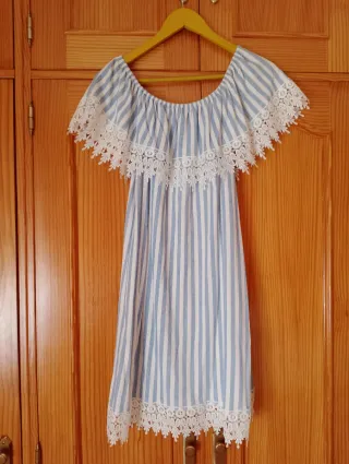 Vestido Verano Talla Única Rayas