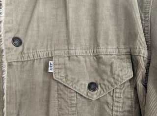 Chaqueta vintage Levi's Sherpa Pana Beige XXL