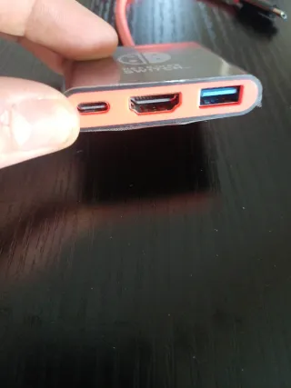 Adaptador Tipo-C para Nintendo Switch