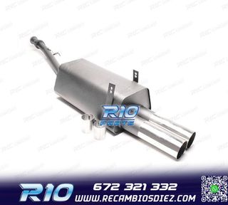 SILENCIOSO ESCAPE BMW SERIE 3 E36 L4 1991-1998 x2