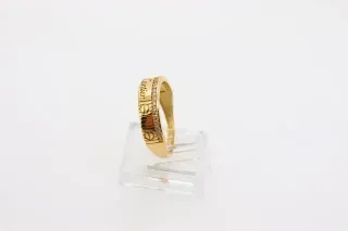 Anillo Cartier Oro Diamantes Negro