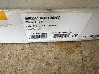 Mirka AOS 130NV quitamotas