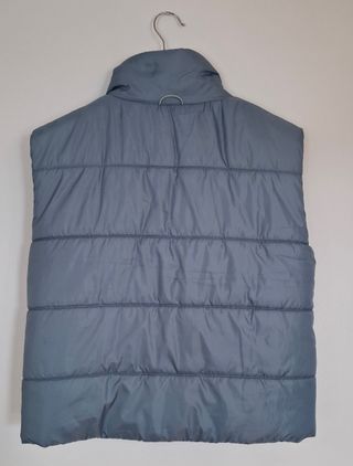 Chaleco Tenth Mujer Talla L Gris/Verde