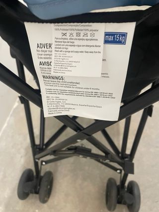 Silla de paseo bebé casi nueva