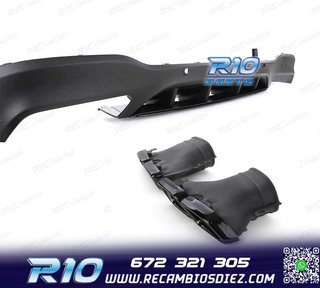 DIFUSOR MERCEDES GLC X253 15-18 LOOK AMG GLC63 PDC + COLAS E