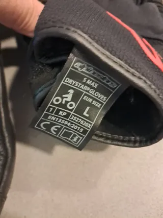 Guantes Moto Alpinestars S max drystar